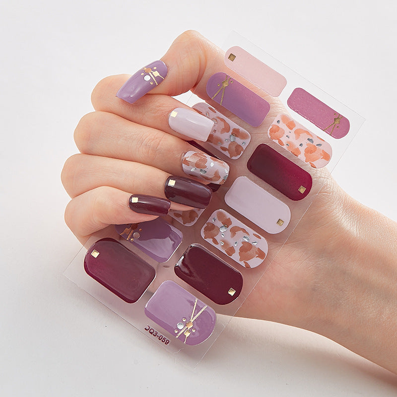 Butterfly Laser Nail Stickers for Chic Nail Styling