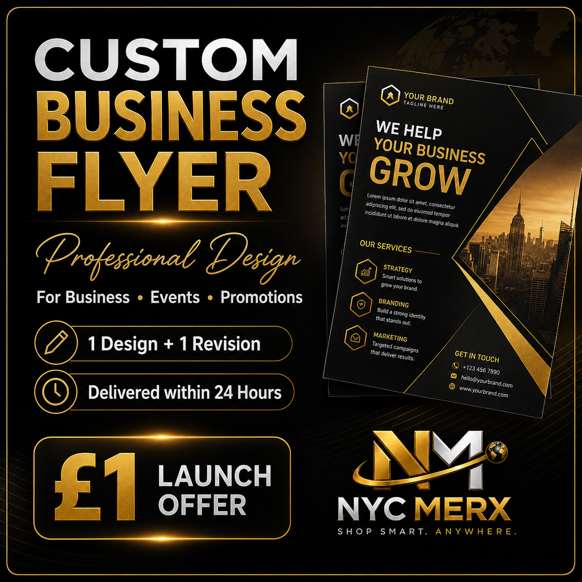 Custom Business Flyer — Professional Design