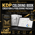 KDP Coloring Book Creation & Publishing Package