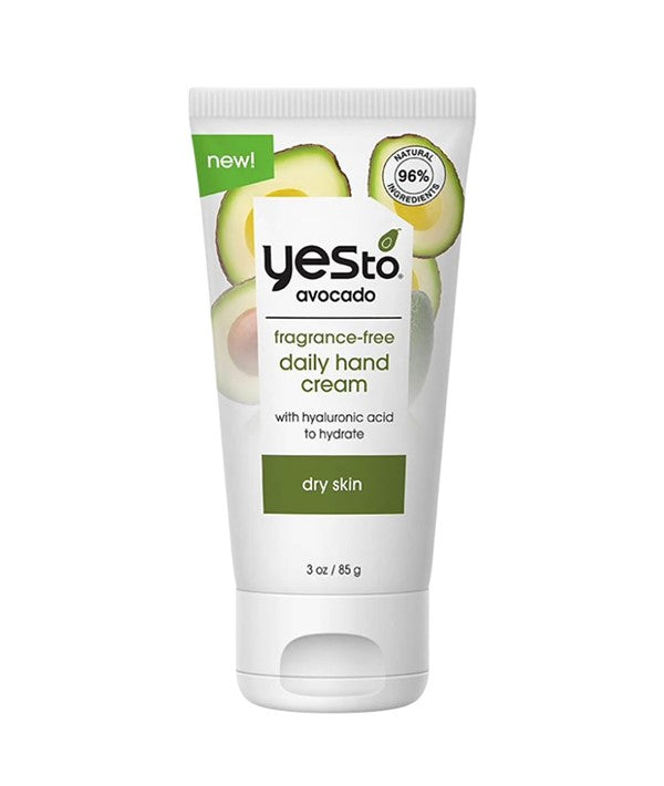 Yes To avocado Fragrance Free Daily Hand Cream 85g