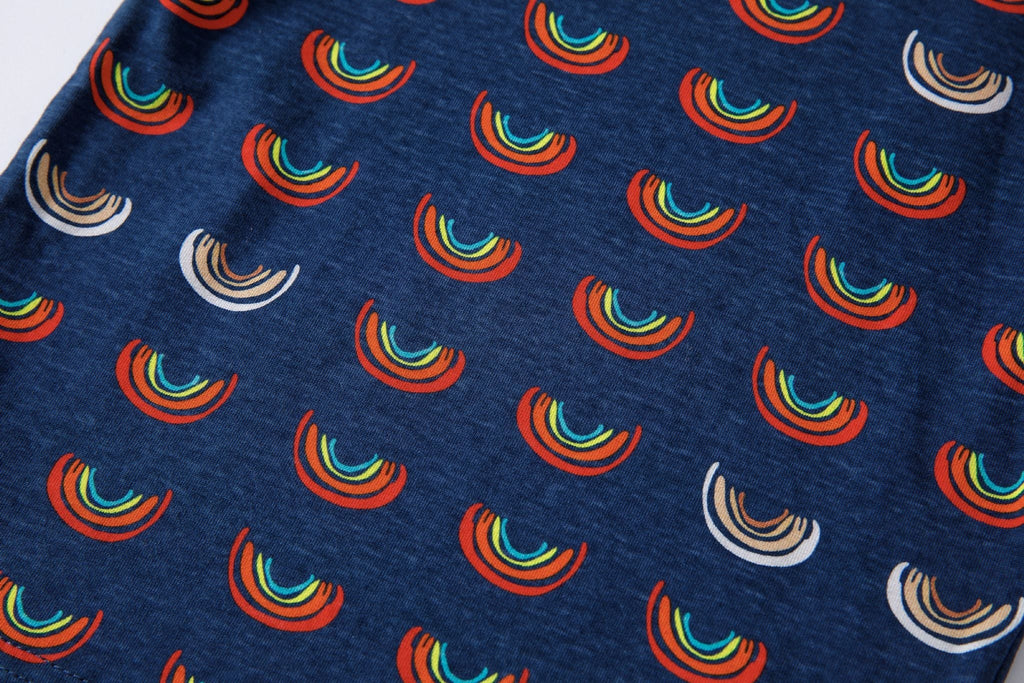 Boob Over the Rainbow Kids top