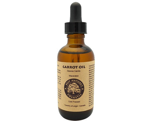 Carrot Oil (Macerated) for dry and mature skin.